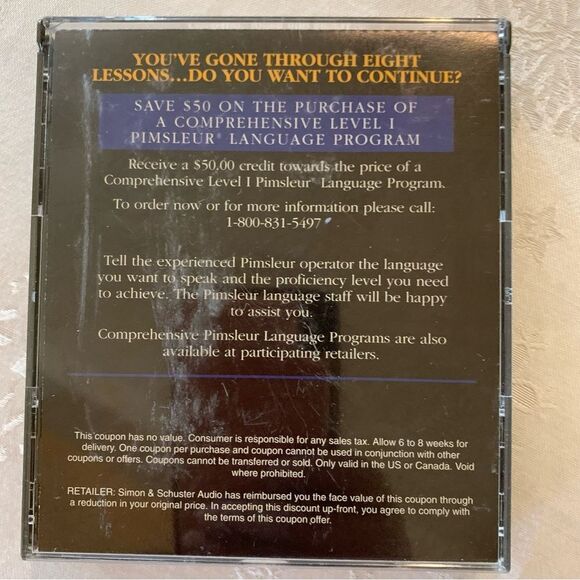 Pimsleur Quick & Simple Spanish Audio 4 CD Set scratched case - Picture 2 of 5